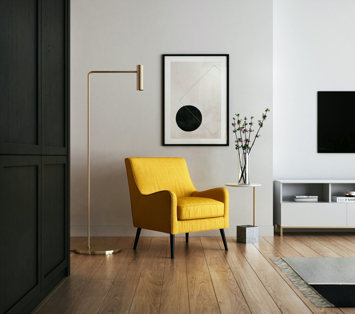 Altbau-Loft Oberkassel — komplette Innenraumgestaltung